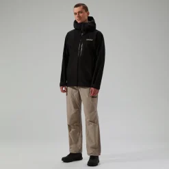 Berghaus Wasserdichte Ridge-Seeker Herren-Jacke für Herren - Schwarz-Herren Wasserdicht