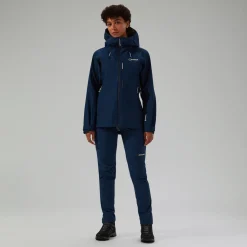 Berghaus Wasserdichte Ridge-Seeker Damen-Jacke - Blau-Damen Wasserdicht