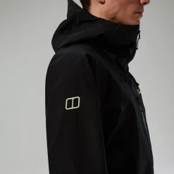 Berghaus Wasserdichte Ridge-Seeker Herren-Jacke für Herren - Schwarz-Herren Wasserdicht