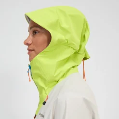 Berghaus Wasserdichte Ridge-Seeker Damen-Jacke - Grau/Gelb-Damen Wasserdicht