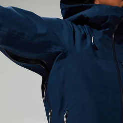 Berghaus Wasserdichte Ridge-Seeker Damen-Jacke - Blau-Damen Wasserdicht