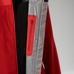 Berghaus Wasserdichte Ridge-Seeker Damen-Jacke - Rot-Damen Wasserdicht