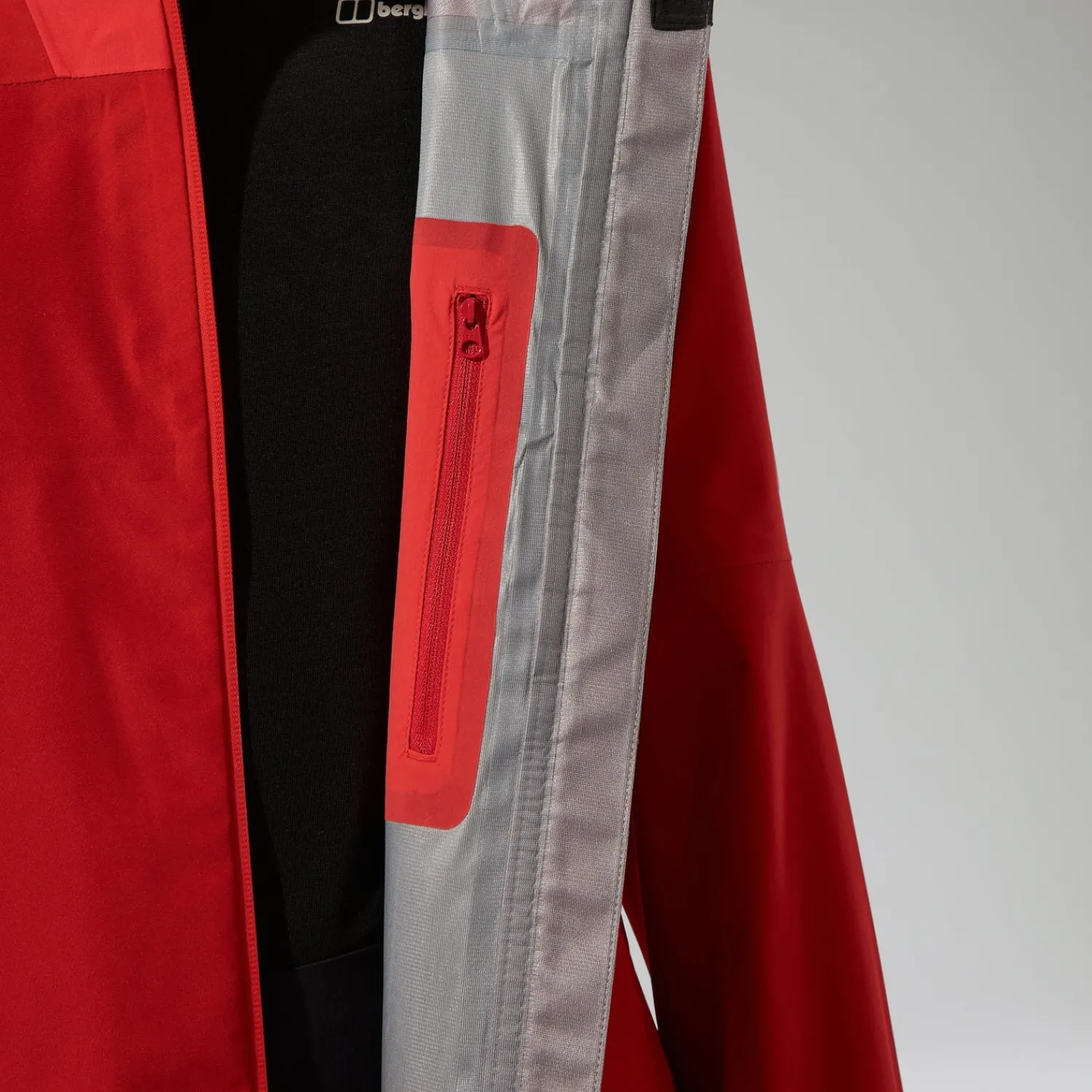 Berghaus Wasserdichte Ridge-Seeker Damen-Jacke - Rot-Damen Wasserdicht
