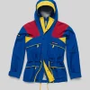 Berghaus Wasserdichte Trango Gore-Tex Damen-Jacke - Blau/Rot-Damen Wasserdicht | Wasserdicht