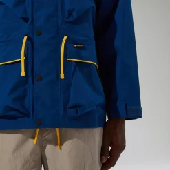 Berghaus Wasserdichte Trango Gore-Tex Damen-Jacke - Blau/Rot-Damen Wasserdicht | Wasserdicht
