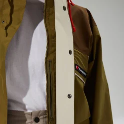 Berghaus Wasserdichte Trango Gore-Tex Damen-Jacke - Grün/Braun-Damen Wasserdicht | Wasserdicht