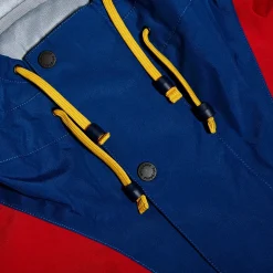 Berghaus Wasserdichte Trango Gore-Tex Damen-Jacke - Blau/Rot-Damen Wasserdicht | Wasserdicht