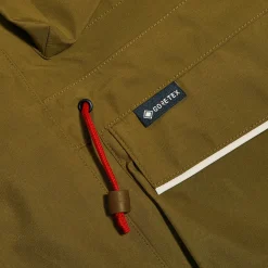 Berghaus Wasserdichte Trango Gore-Tex Damen-Jacke - Grün/Braun-Damen Wasserdicht | Wasserdicht
