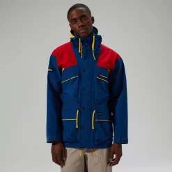 Berghaus Wasserdichte Trango Gore-Tex Damen-Jacke - Blau/Rot-Damen Wasserdicht | Wasserdicht