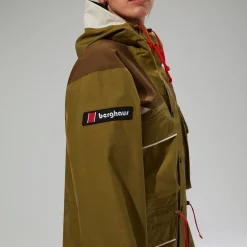Berghaus Wasserdichte Trango Gore-Tex Damen-Jacke - Grün/Braun-Damen Wasserdicht | Wasserdicht
