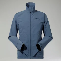 Berghaus Wasserdichte Woodwalk Herren-Jacke Blau-Herren Wasserdicht