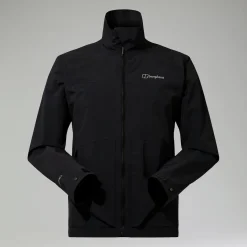 Berghaus Wasserdichte Woodwalk Herren-Jacke Schwarz-Herren Wasserdicht