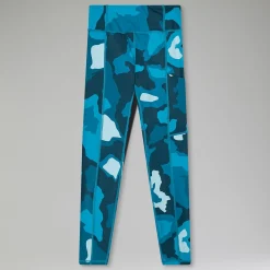 Berghaus Zannia 7/8 Leggings für Damen - Türkis/Dunkelblua-Damen Leggings