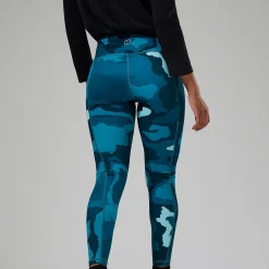 Berghaus Zannia 7/8 Leggings für Damen - Türkis/Dunkelblua-Damen Leggings